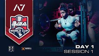 2024 USA Powerlifting Open World Cup  |  Day 1 - Session 1