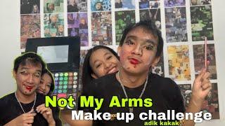 NOT MY HANDS MAKE UP CHALLENGE-TERNGAKAK