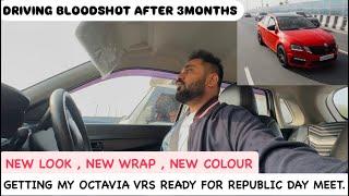 Getting My Octavia Vrs Ready For Republic Day Meet., New Look , New Wrap