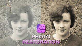 How to Restore & Repair Old Photos in Affinity Photo iPad