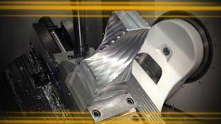 Setup, Programming & Running STUNNING 5 Axis Toolpaths | DVF 6500 | DN Solutions