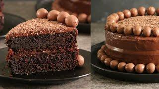 Chocolate Malt Cake | No Oven Chocolate Malt Cake Recipe | Hira Bakes