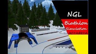 NGL Biathlon Simulation | World Cup | Эстафета в Оберхофе