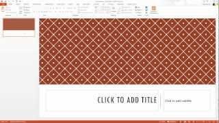 Learning PowerPoint 2013 - What's new and cool