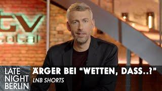 Sebastian Pufpaff hat bei "Wetten, dass..?" rumgenervt?! | Late Night Berlin