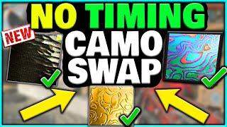 NEW *NO TIMING* CAMO SWAP GLITCH! INSANE OBSIDIAN CAMO SWAP GLITCH! WARZONE CAMO GLITCH AND MW 2019!