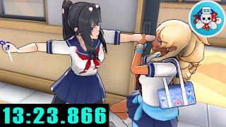 Genocide Ending 13:23.866 - Yandere Simulator Speedrun