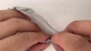 How to micro adjust oyster bracelet on a Seiko 5KX