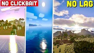 (Top 8) Best NO LAG Minecraft PE 1.20+ Ultra Realistic Shaders For Low-Medium End Devices