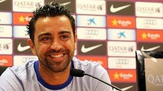 Xavi Hernàndez's press conference