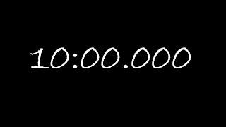 10 minutes/600 seconds timer/countdown/counter