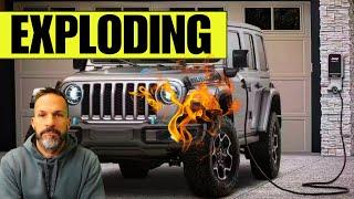 Jeep Wrangler and Cherokee 4xe Fires: Explosions & Shocking Recalls This Week