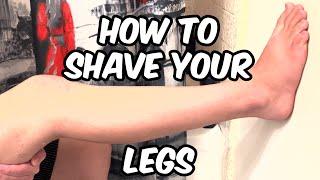How to Shave your legs for Femboys