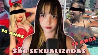 sexualização de menores na internet é tão problemático