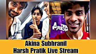 Akina Subhranil Harsh Pratik Live Stream Instagram 6 September 2024