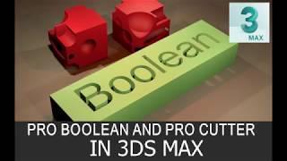 3ds max tutorial for ProBoolean and ProCutter