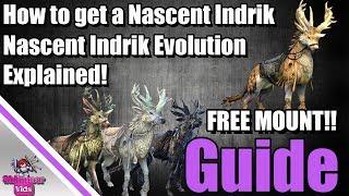 ESO: Free Nacent Indrik Mount  - Indrik Evolution Guide -  All you need to know!