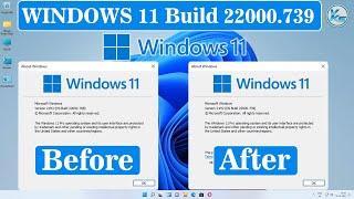  How To Update Windows 11 22000.708 To 22000.739 | Windows 11 New Update 22000.739 (KB5014697)