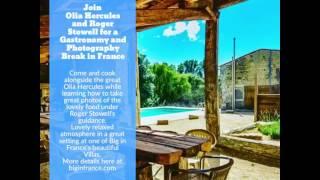 Olia Hercules cookery course in France