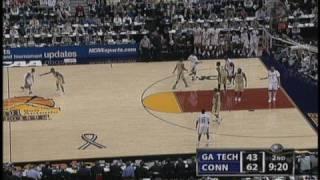 2004 NCAA Mens Basketball National Championship game UCONN vs Georgia Tech