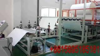 PVC flex banner production line