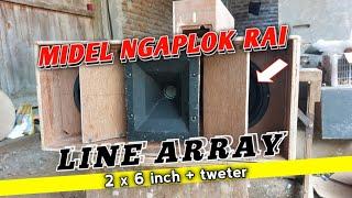 NGAPLOK RAI ‼️ LINE ARRAY ANEH 6 INCH COCOK UNTUK BALAP MINIATUR