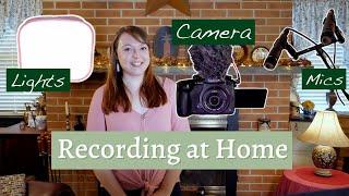 My Recital Recording Setup | Making recordings at home