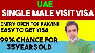 Single Male Visit Visa For UAE || Visit Visa Chances || Easy way to get UAE Visa