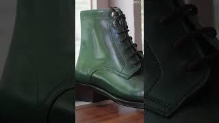 Service Boot - Green Shell Cordovan - Rui Boot Last | Bridlen Shoemaker