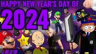 J.M.B.18's FIRST 2024 VIDEO: HAPPY NEW YEAR'S DAY OF 2024! (First Video Of January 2024)