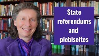 State referendums and plebiscites in Australia