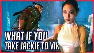 Cyberpunk: What Happens if You Take Jackie's Body to Vik after the Prologue — Cyberpunk 2077