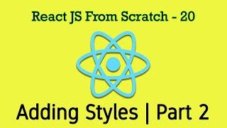 React JS 20 - Adding Styles to Components Pt 2. Inline Style for Styling the Content - Practical IT