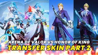 AOV vs. KoG HoK: Skin Collaboration Transfer Comparison 2024 - Ultra HD Part 2