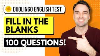 Duolingo English Test Practice: Fill in the Blanks, Tips and 100 Practice Questions!