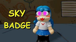 How to get "SKY" Badge + MORPH/SKIN in Frost's Friday Night Funk Rp - ROBLOX