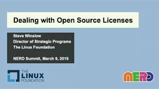 Dealing with Open Source Licenses