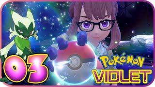 Pokemon Violet Walkthrough Part 3 (Switch) No Commentary