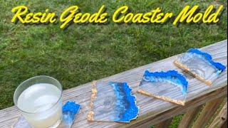 RESIN GEODE MOLD REVIEW #resin #resincoaster #demold