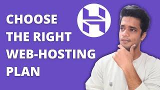 Hostinger Web Hosting Plans Explained | Hindi | Buy Hostinger Hosting