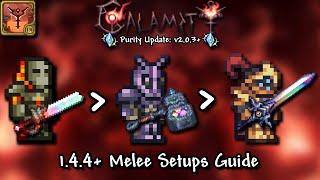 Calamity Melee Class Loadout Guide (Hellish Harbour v2.0.3+)