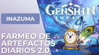 Farmeo diario de Artefactos en Inazuma - Guía // GENSHIN IMPACT en ESPAÑOL