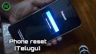 How to reset phone in telugu | factory reset | hard reset | phone reset easy trick telugu