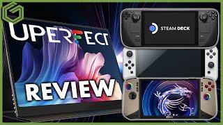 The UPERFECT UColor O2 3K 120Hz Portable Monitor Review - Great for Gaming Handhelds!!