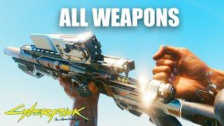 Cyberpunk 2077 [2024] | All Iconic Weapons Showcase | Iconic Only | 4K