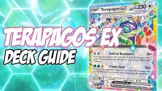 How to Play Terapagos Ex, NEW DECK FROM STELLAR CROWN | Deck Guide