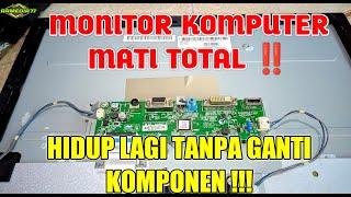 Monitor Rusak Mati Total Cara Memperbaiki Monitor Rusak Mati Total Gampang