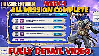 CELEBRATION HALL MISSIONS | TREASURE EMPORIUM WEEK 4 ALL MISSION COMPLETE