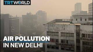 New Delhi's air quality reaches severe levels due to pollution