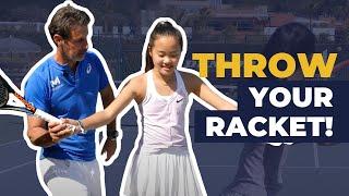 Forehand Mechanics | Tennis Session at The Mouratoglou Academy